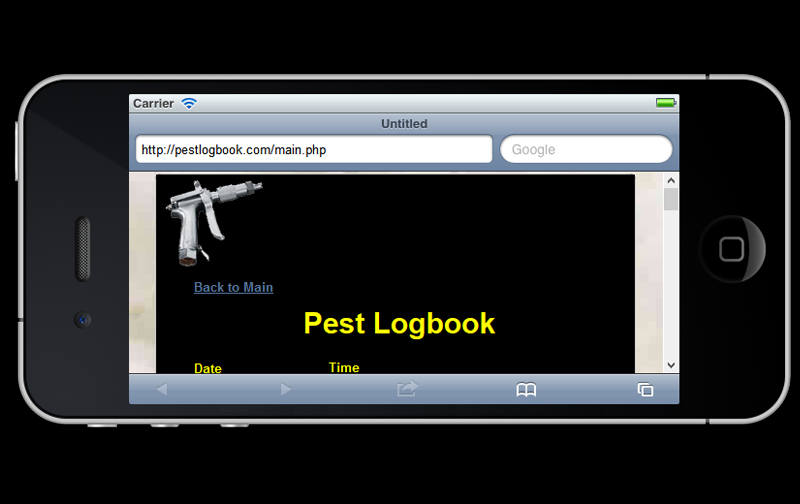 Iphone 5 horizontal view
